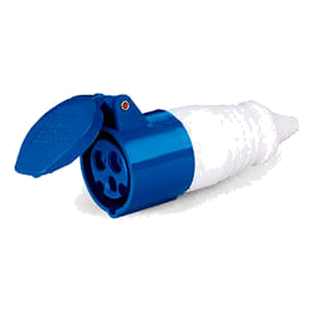 Acoplamento 2P+T 32A 220/240V 6H N3256 Steck