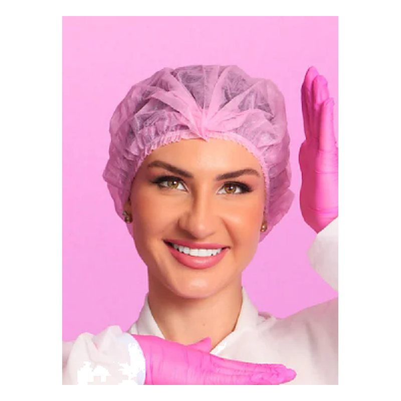 Touca Descartavel Socc Sanfonada (Rosa) Pct C/100