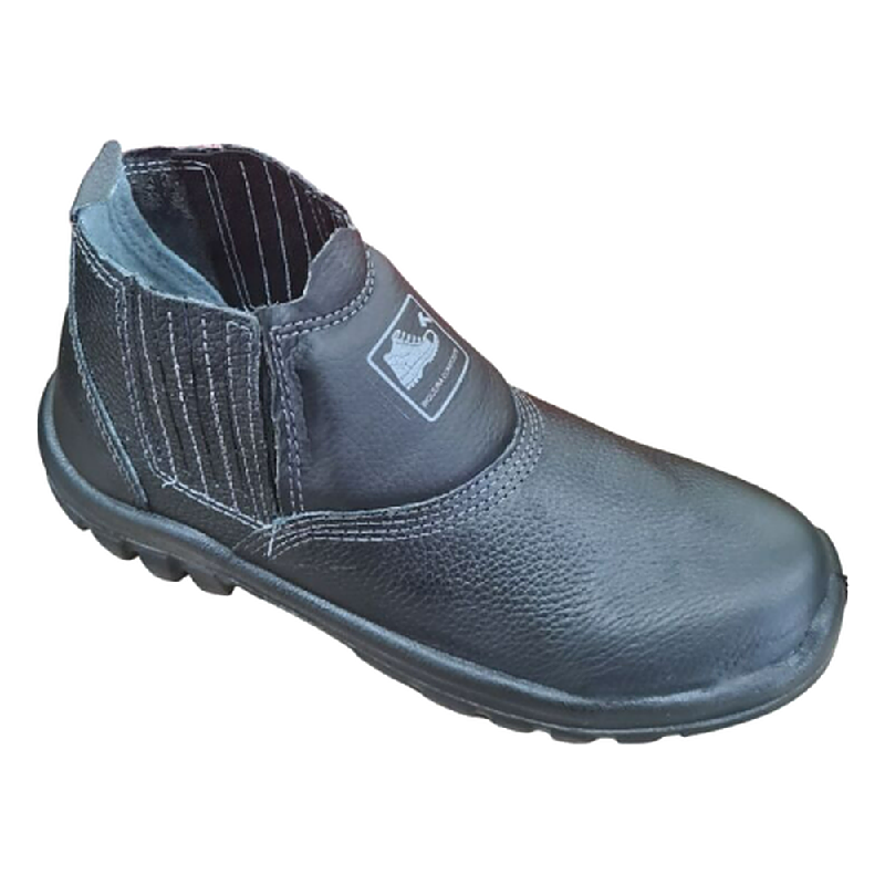 2020BELS1600LL Botina Pta Elast Couro Bico Composite Bracol