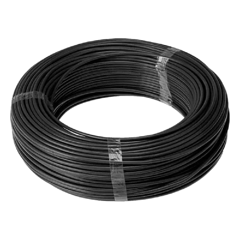Cabo Flexsivel 750V 4,00MM Preto Rolo C/ 100M Voltflex