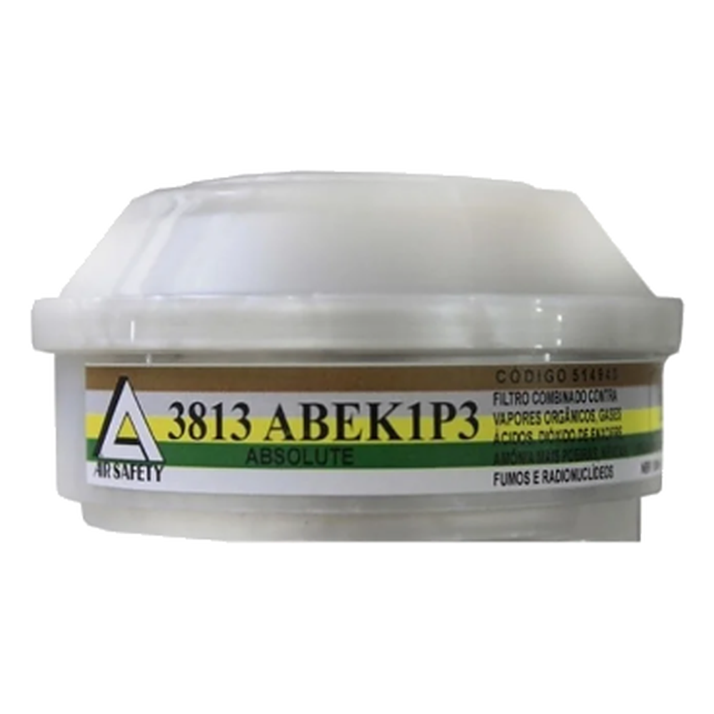 Filtro Combinado Tipo 3813 A1b1e1k1p2 Cod 514942 Fullface Absolute Airsafe