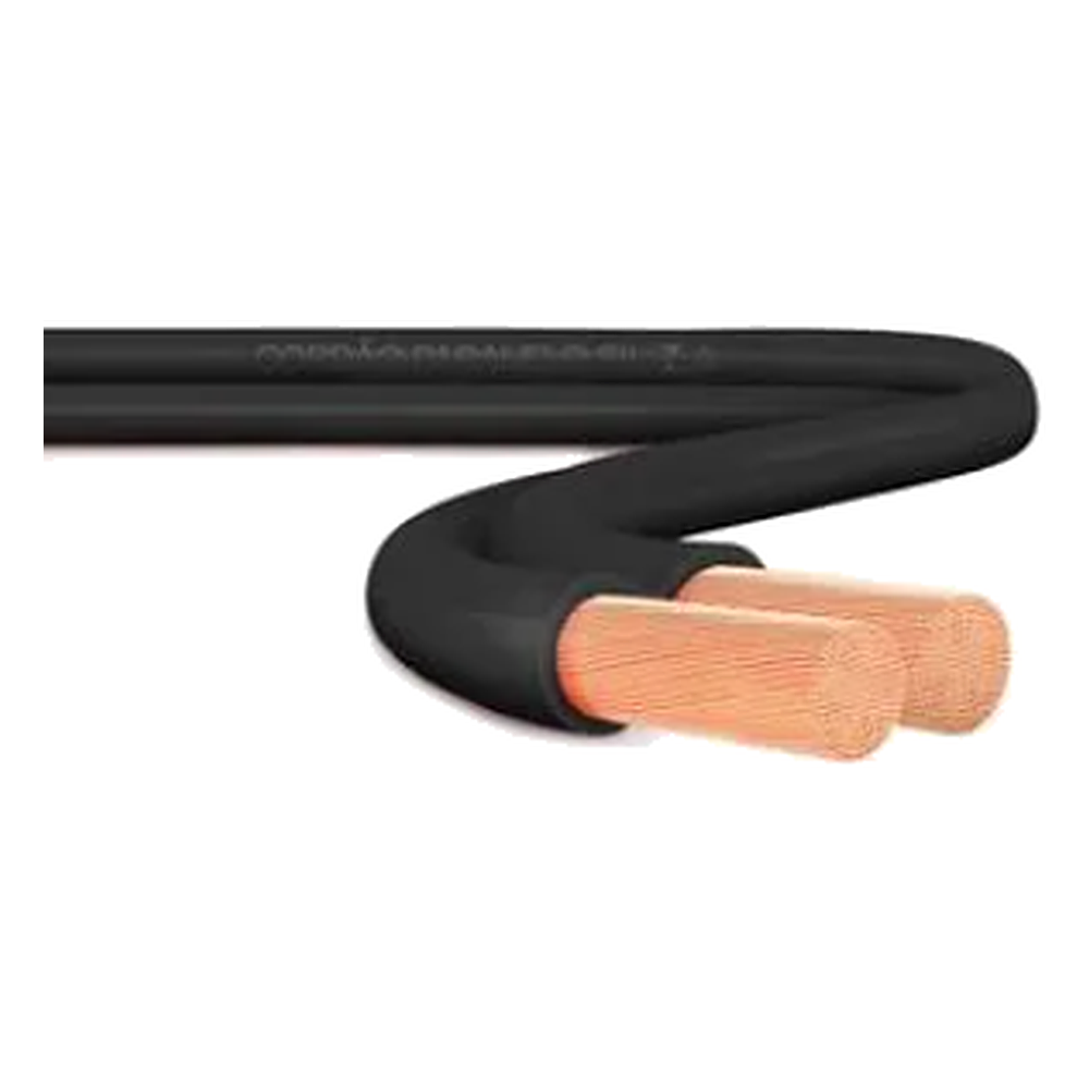 Cordao Flex Paralelo 300 V 2X0,75MM Preto Rolo C/100M Sil