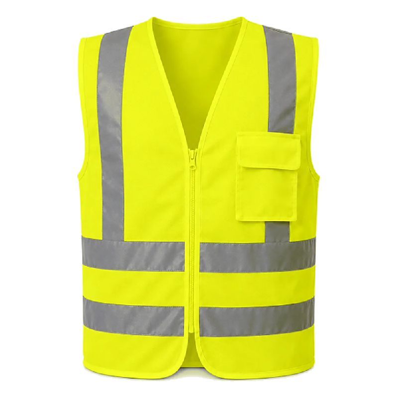 Colete Refletivo Amarelo C/ 1 Bolso Classe 2 Volk