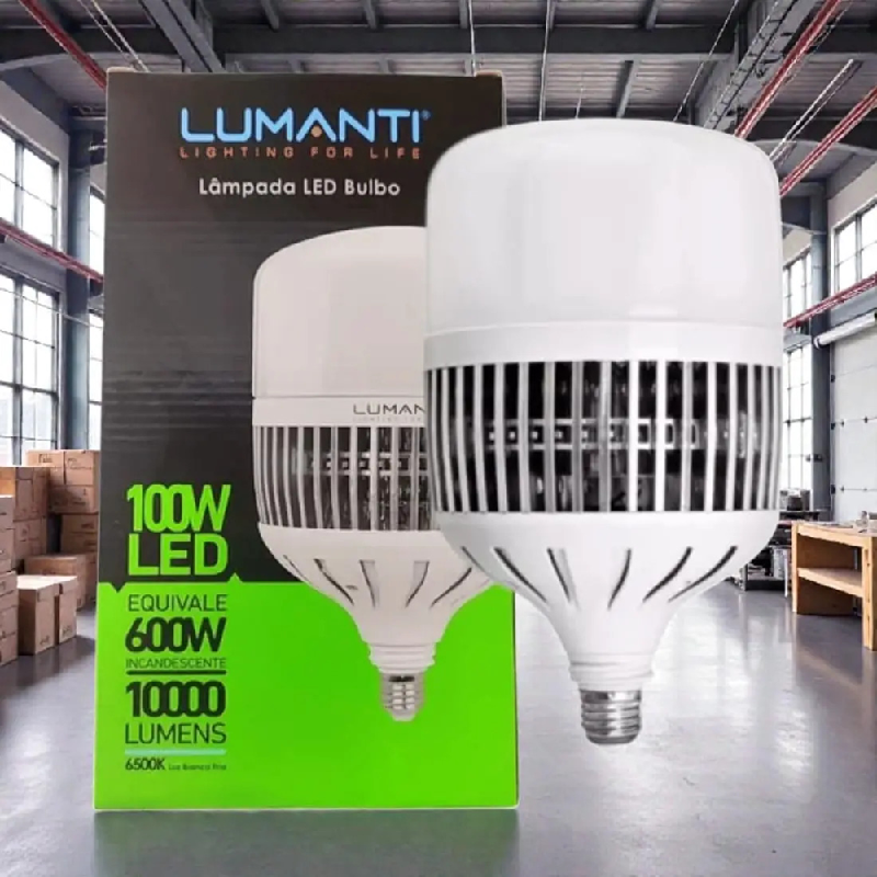 Lampada DE Led Bulbo Led 100W AP E27 BF Lumanti